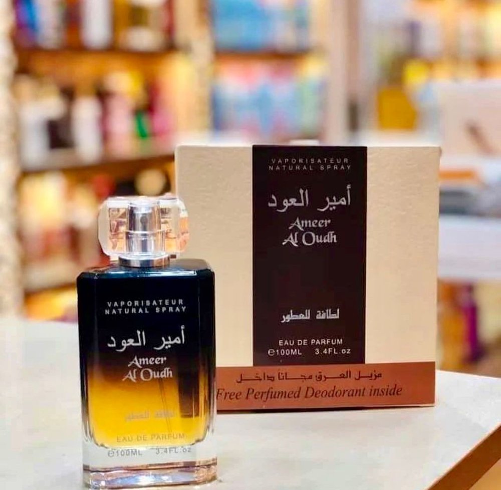 AMEER AL OUDH + Perfumed Spray Inside - (رذاذ معطر بالداخل ( أمير العود Unisex