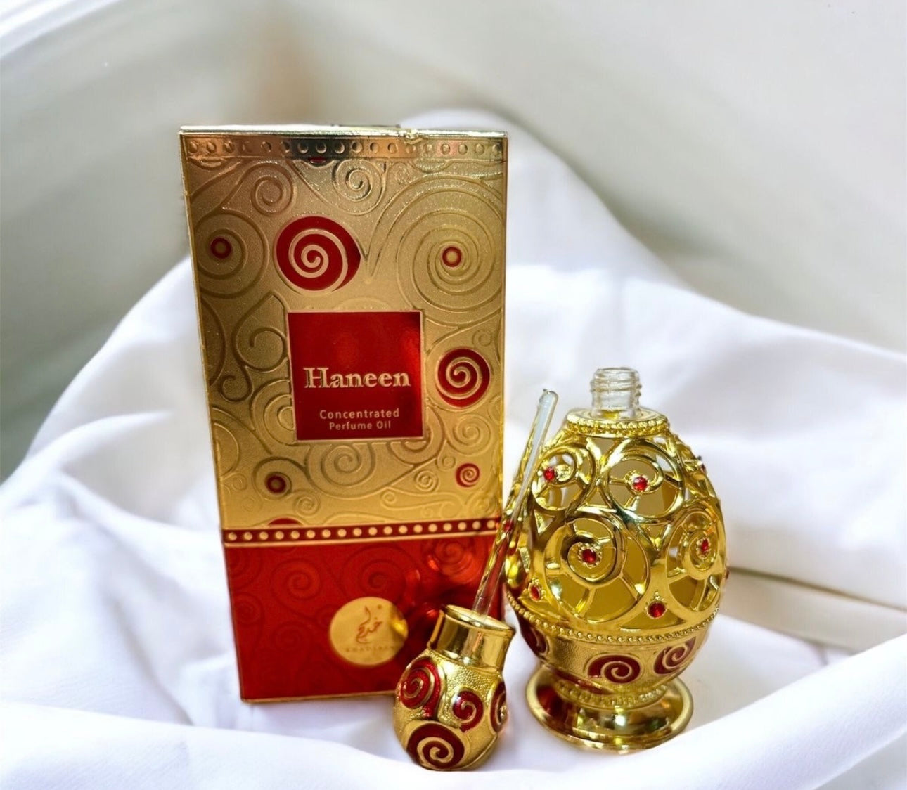 Khadlaj Perfumes Haneen Gold Concentrated Parfum Oil Alcohol-Free 20 ml