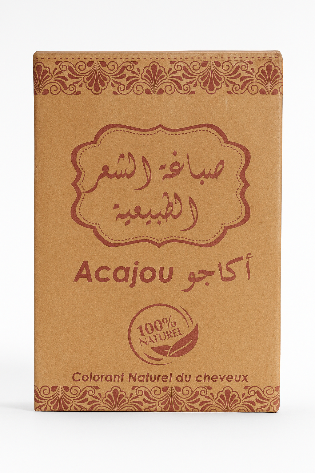 NATURAL HAIR DYE ACAJOU - صبغة للشعر طبيعية