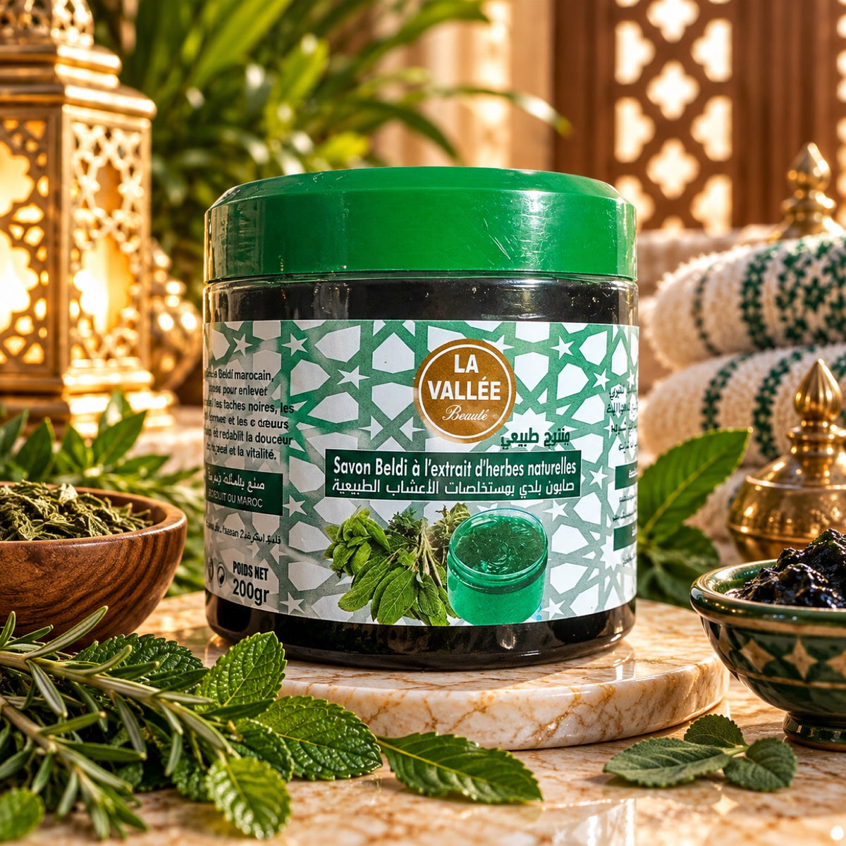 Herbal Beldi Soap - صابون مغربي بالأعشاب