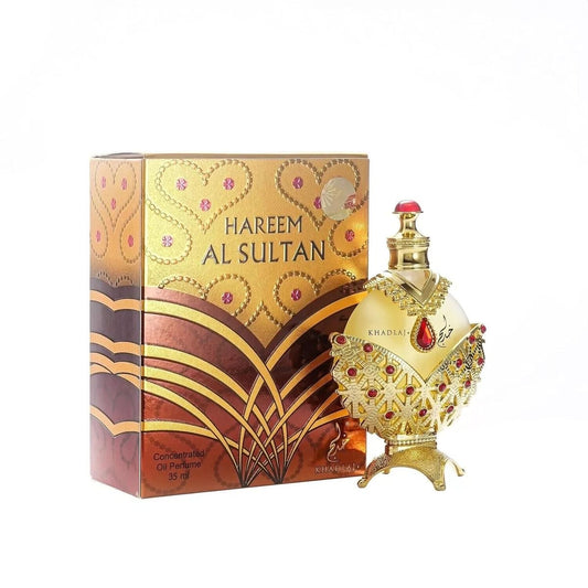 Khadlaj Hareem Al Sultan Gold Original Perfume 35 ml Concentrated Perfume Oil