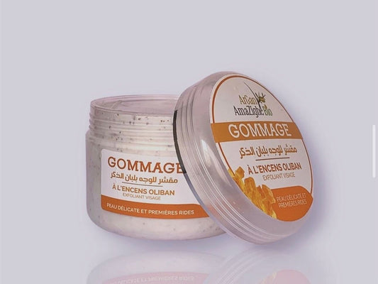 Facial and Body Scrub with Oliban/ROSE  -   سكراب الوجه والجسم بخلاصة الورد/  اللبان