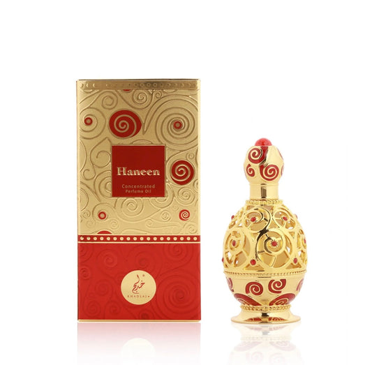 Khadlaj Perfumes Haneen Gold Concentrated Parfum Oil Alcohol-Free 20 ml
