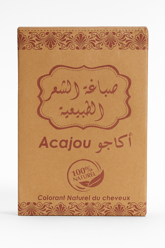 NATURAL HAIR DYE ACAJOU - صبغة للشعر طبيعية