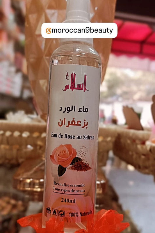 ROSE WATER WITH SAFFRON 240ml