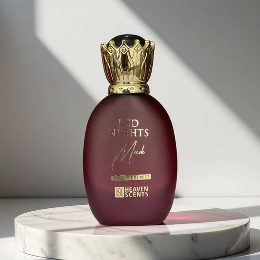 RED Nights Musk Hair and Body Mist Spray for Unisex, 50ml