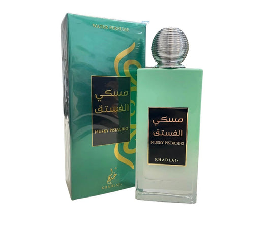 KHADLAJ MUSKY PISTACHIO WATER PERFUME - 3.4 OZ