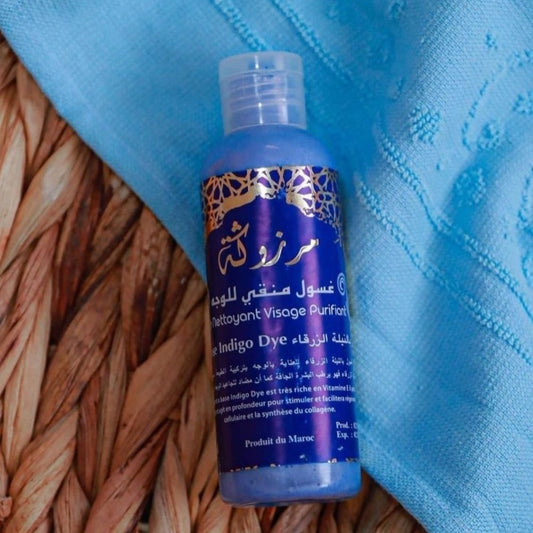 غاسول للبشرة بالنيلة الزرقاء المغربية - A FACIAL CLEANSER BASED ON BLUE NILA