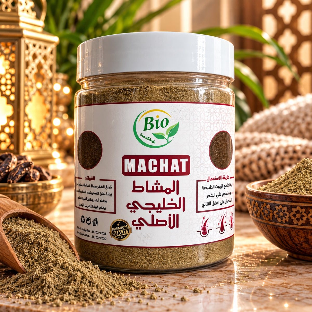 Gulf Machat Hair Powder - المشاط الخليجي الأصلي للشعر