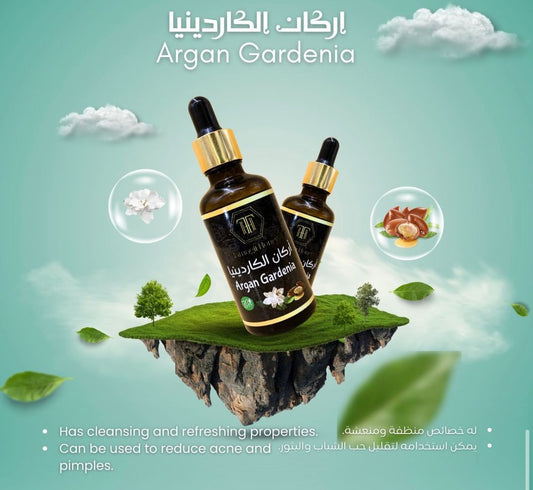 Natural Beauty Argan Oil – Infused with Signature GARDINIA Flavors for Skin & Hair