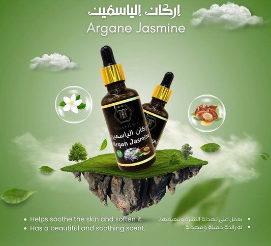Natural Beauty Argan Oil – Infused with Signature JASMINE Flavors for Skin & Hair