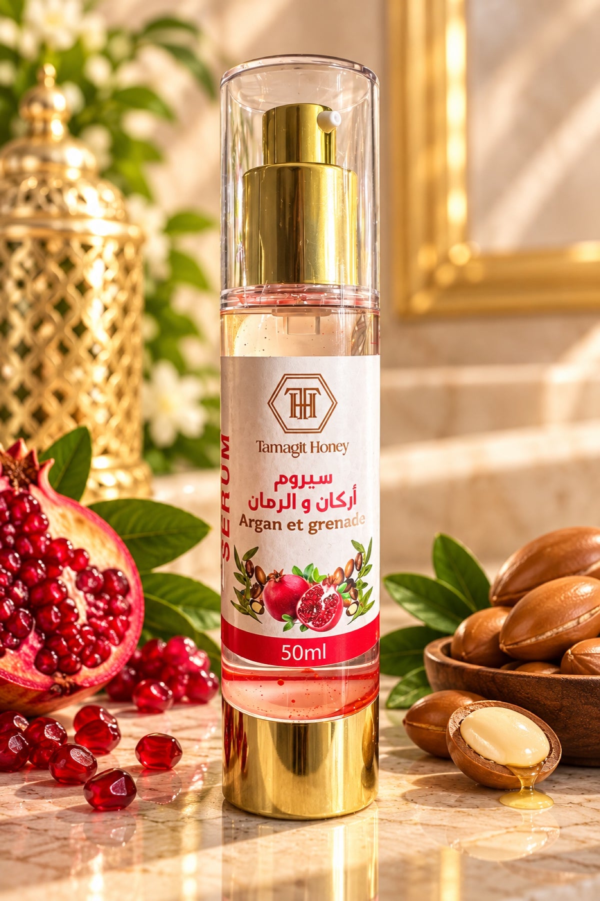 Natural Argan Hair Serum - سيروم الشعر الطبيعي بالأركان